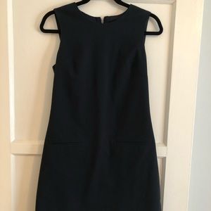 Theory Navy Shift Dress